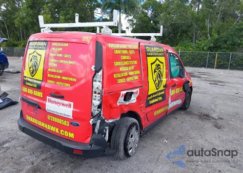 2021 Ford Transit Connect Xl из США, поврежденный, VIN NM0LS7E2XM1494097